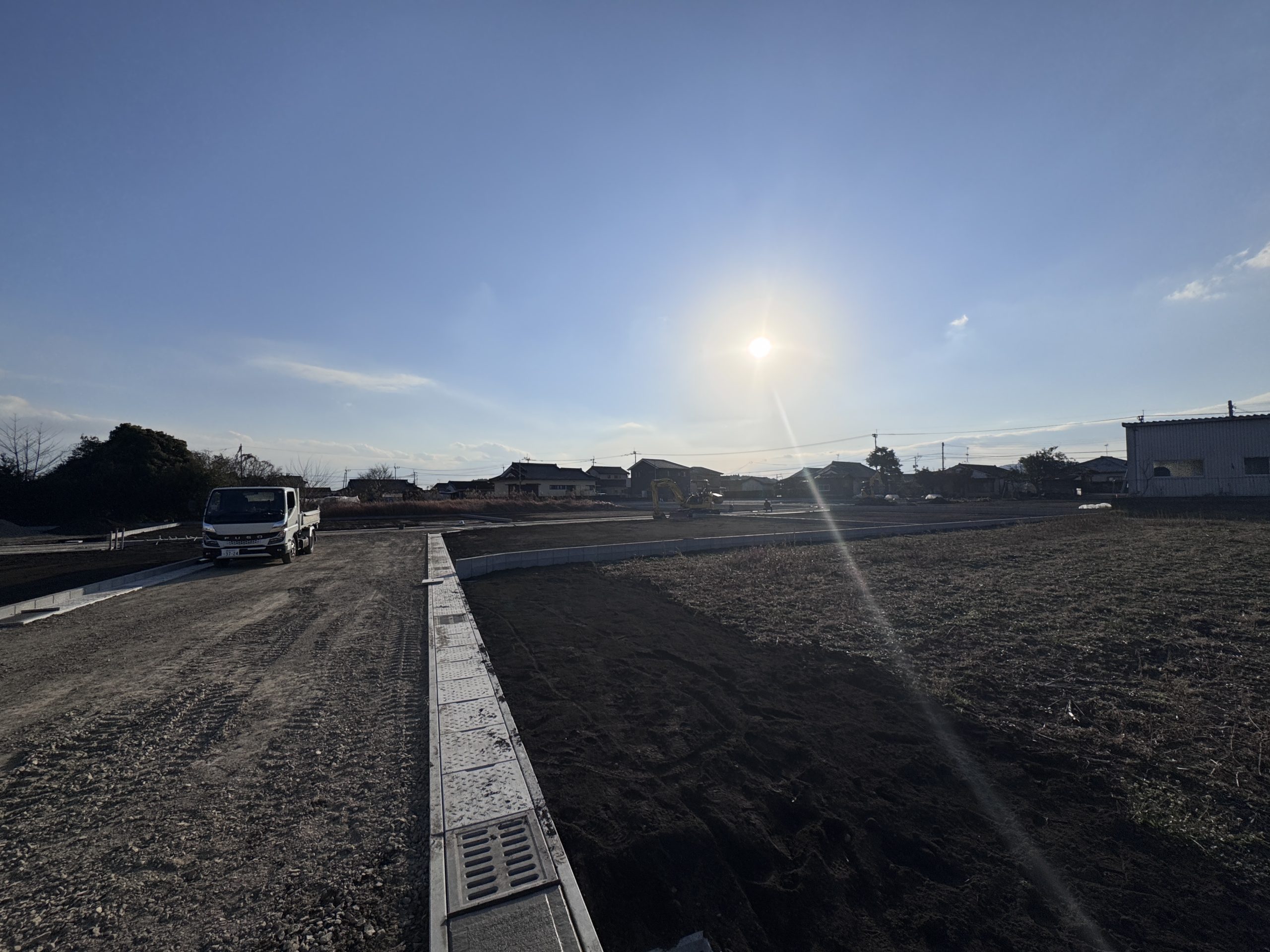 﨑田工務店 五十町15区画分譲地