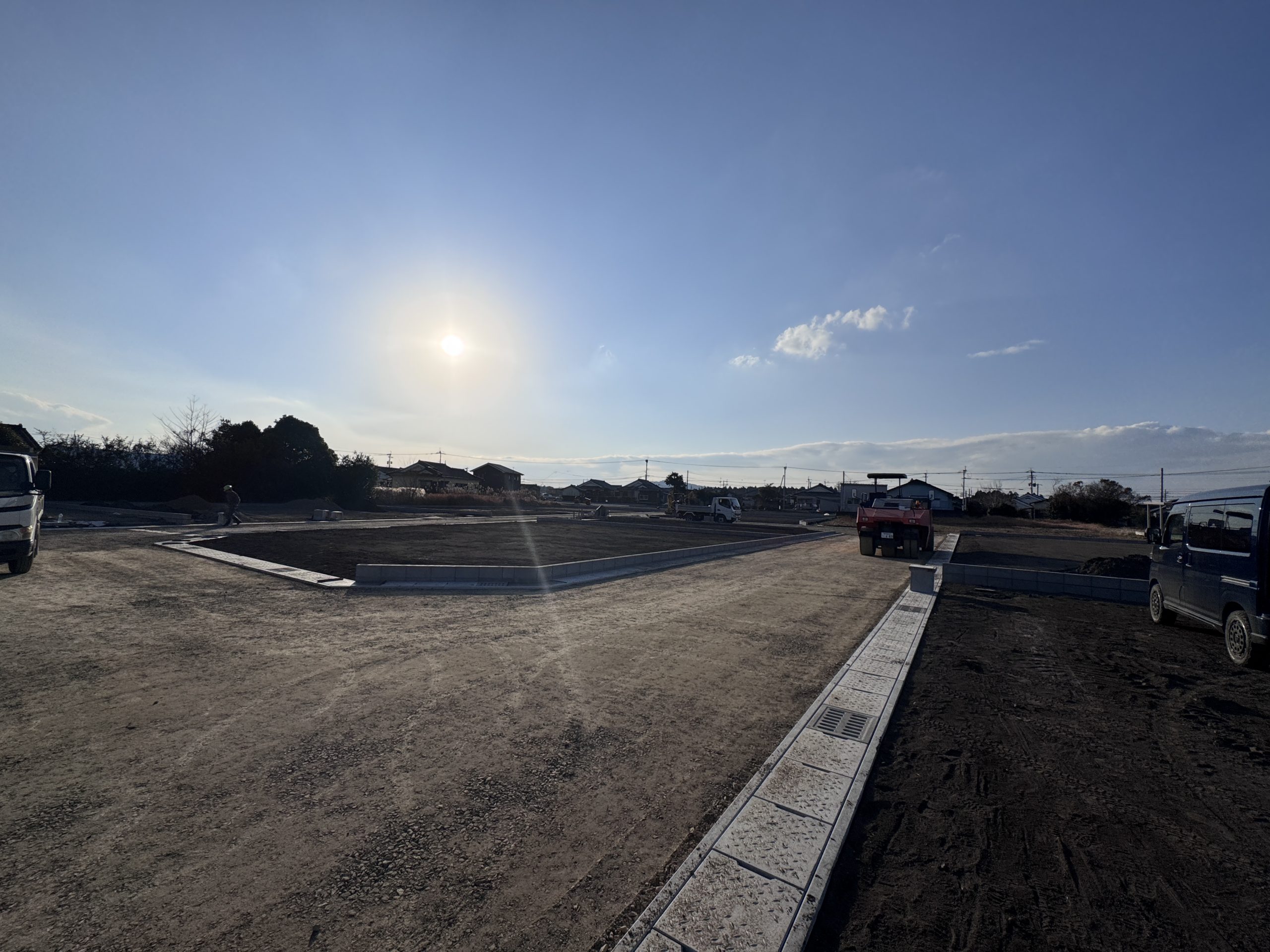 﨑田工務店 五十町15区画分譲地