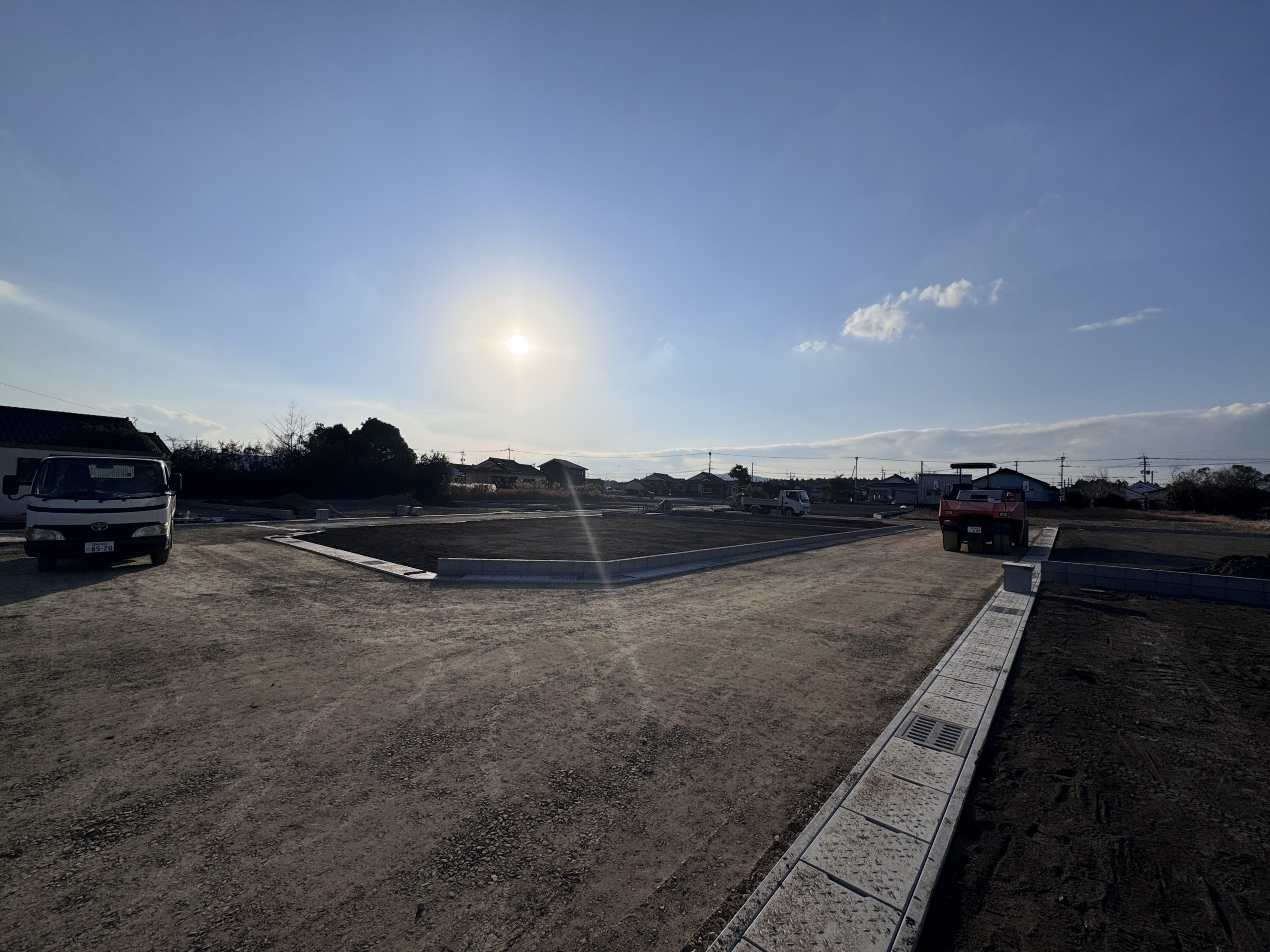 﨑田工務店 五十町15区画分譲地